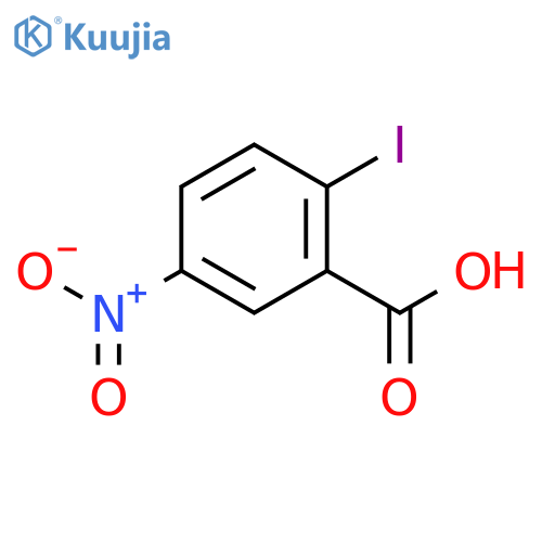 2-Iodo-5-nitrobenzoic acid structure