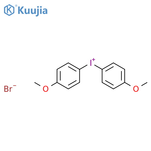 Bis(4-methoxyphenyl)iodonium bromide structure