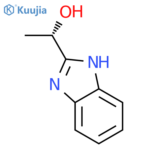 (1S)-1-(1H-1,3-benzodiazol-2-yl)ethan-1-ol structure