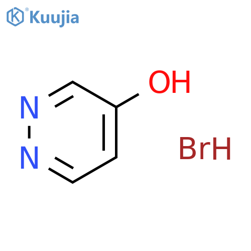 Pyridazin-4-ol hydrobromide structure