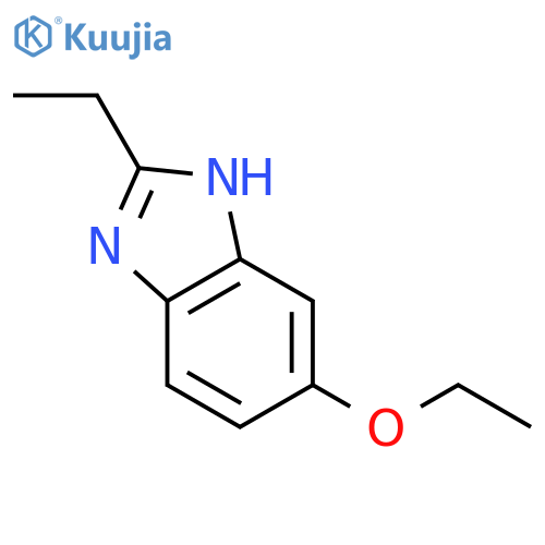 1H-Benzimidazole,6-ethoxy-2-ethyl- structure