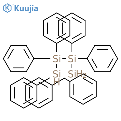 Tetrasilane, 1,1,2,2,3,3,4-heptaphenyl- structure