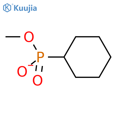 Phosphonic acid, cyclohexyl-, monomethyl ester structure