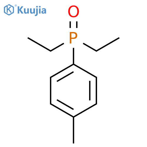 Phosphine oxide, diethyl(4-methylphenyl)- structure