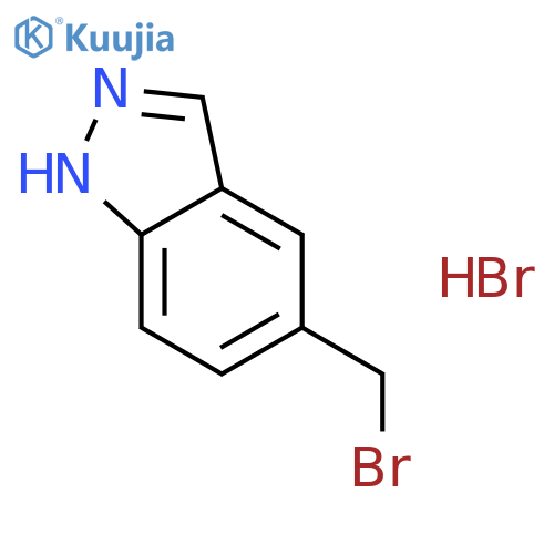 5-(Bromomethyl)-1H-indazole hydrobromide structure