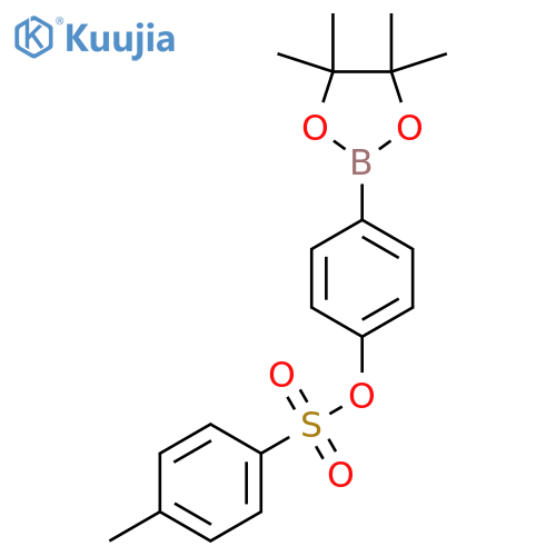 1-(Tosyloxy)-4-(4,4,5,5-tetramethyl-1,3,2-dioxaborolane-2-yl)benzene structure