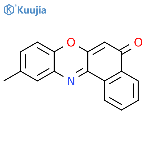 5H-Benzo[a]phenoxazin-5-one, 10-methyl- structure