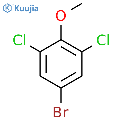 4-Bromo-2,6-dichloroanisole structure