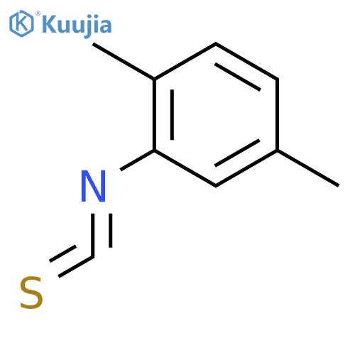 2,5-Dimethylphenyl isothiocyanate structure