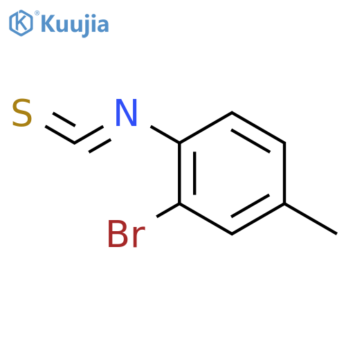 2-Bromo-4-methylphenyl Isothiocyanate structure
