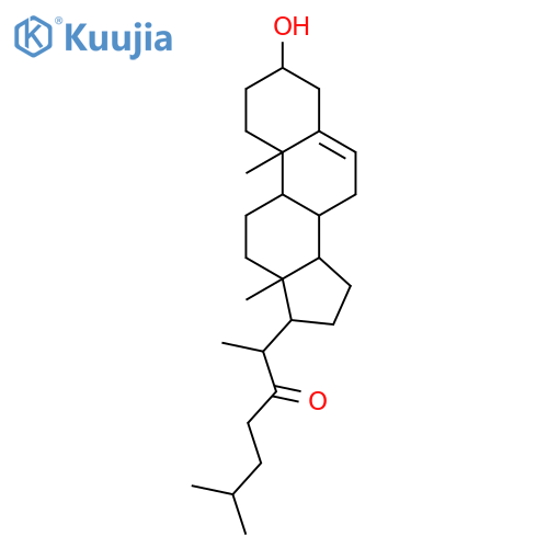 Cholest-5-en-22-one,3-hydroxy-, (3b)- structure