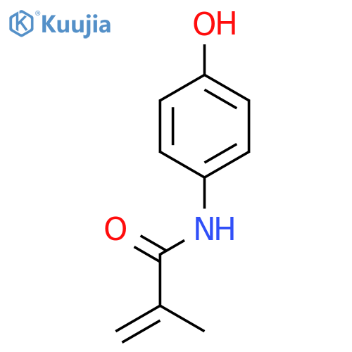N-(4-Hydroxyphenyl)methacrylamide structure