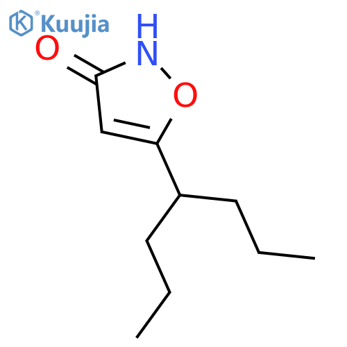 3(2H)-Isoxazolone, 5-(1-propylbutyl)- structure