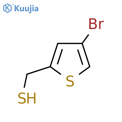 (4-Bromothiophen-2-yl)methanethiol structure