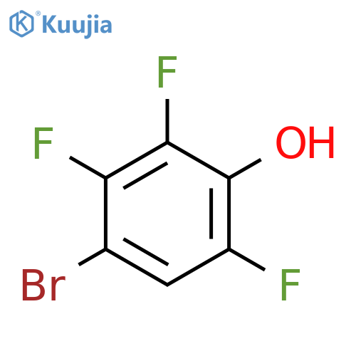 4-Bromo-2,3,6-trifluorophenol structure