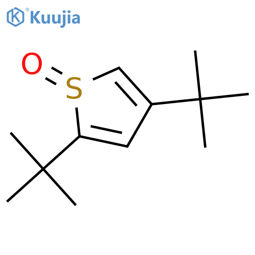 2,4-Di-tert-butylthiophene 1-oxide structure
