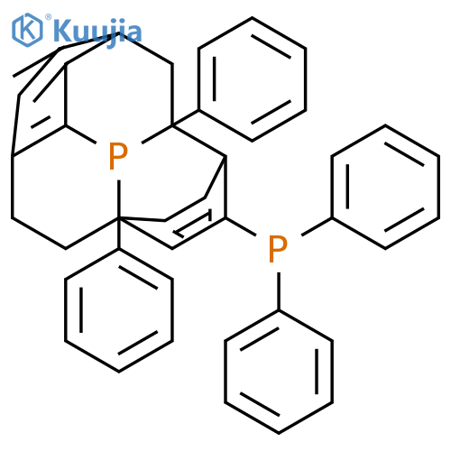 Bisdiphenylphosphinoparacyclophane structure