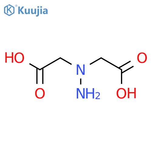 2-1-(carboxymethyl)hydrazin-1-ylacetic acid structure