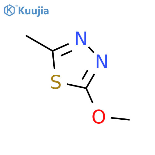2-methoxy-5-methyl-1,3,4-thiadiazole structure