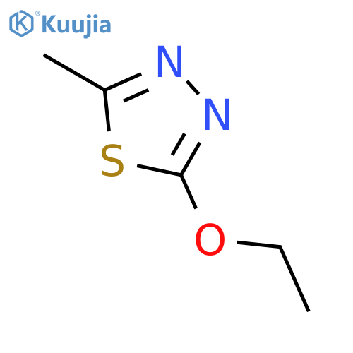 1,3,4-Thiadiazole, 2-ethoxy-5-methyl- structure