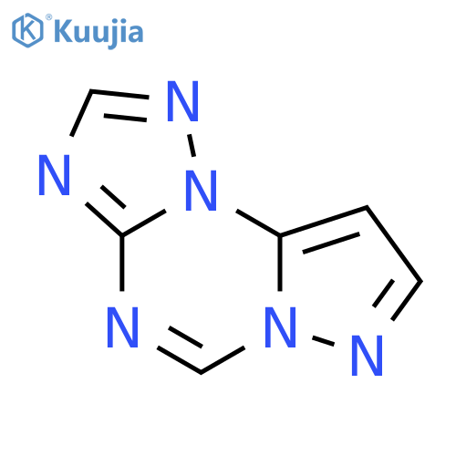Pyrazolo[1,5-a][1,2,4]triazolo[1,5-c][1,3,5]triazine(9CI) structure
