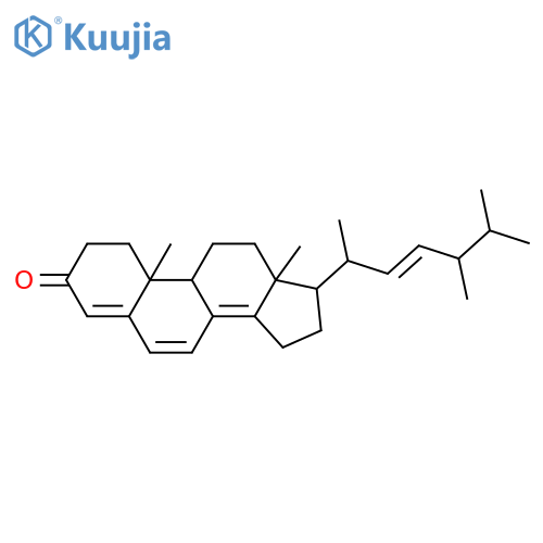 (22E)-Ergosta-4,6,8(14),22-tetraen-3-one structure