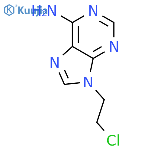 9-(2-Chloro-ethyl)-9H-purin-6-ylamine structure