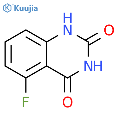 5-fluoro-1,2,3,4-tetrahydroquinazoline-2,4-dione structure