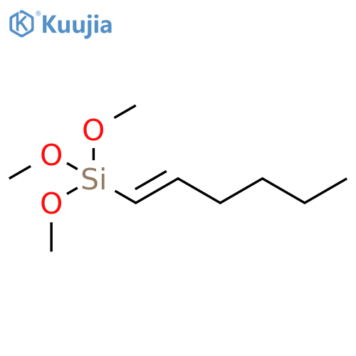 Silane, hexenyltrimethoxy- structure
