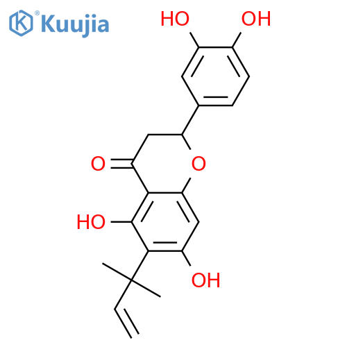 6-(1,1-Dimethylallyl)eriodictyol structure