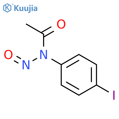 Acetamide, N-(4-iodophenyl)-N-nitroso- structure