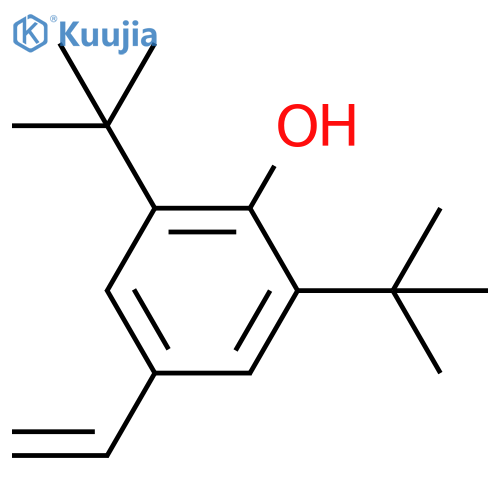 2,6-Di-tert-butyl-4-vinylphenol structure