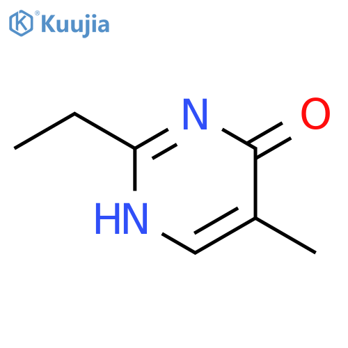 4(3H)-Pyrimidinone,2-ethyl-5-methyl- structure