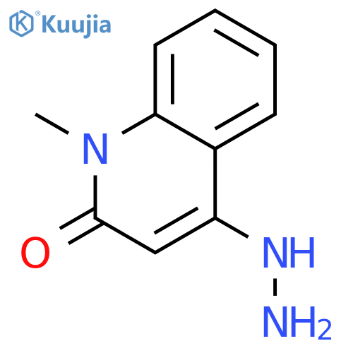 4-hydrazino-1-methylquinolin-2(1H)-one structure