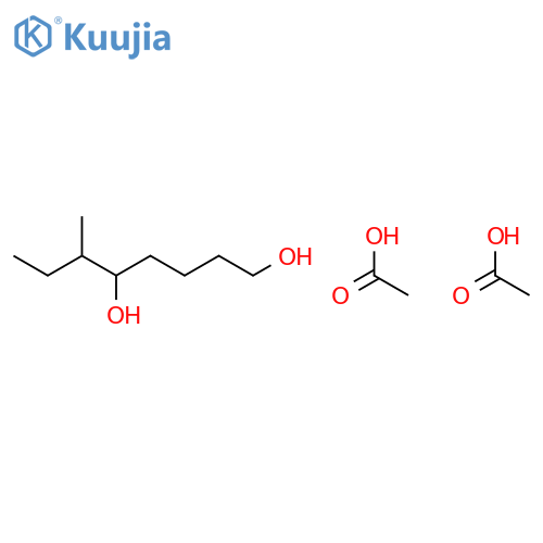 1,5-OCTANEDIOL, 6-METHYL-, DIACETATE structure