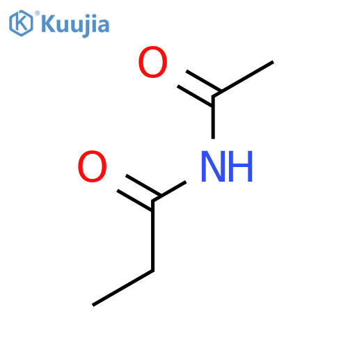 Propanamide, N-acetyl- structure