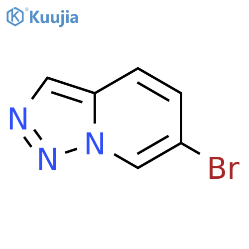 6-Bromo-1,2,3triazolo1,5-apyridine structure