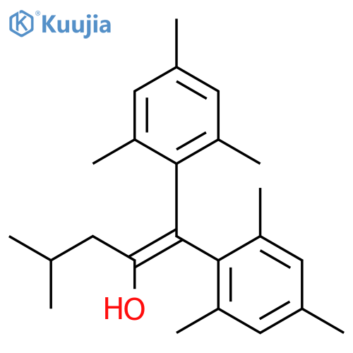 4-Methyl-1,1-bis(2,4,6-trimethylphenyl)pent-1-en-2-ol structure