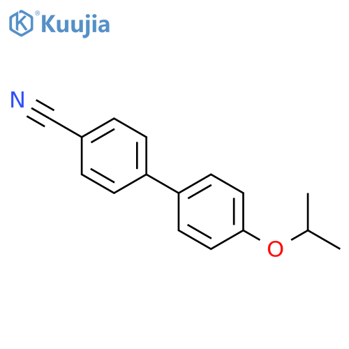 [1,1'-Biphenyl]-4-carbonitrile, 4'-(1-methylethoxy)- structure
