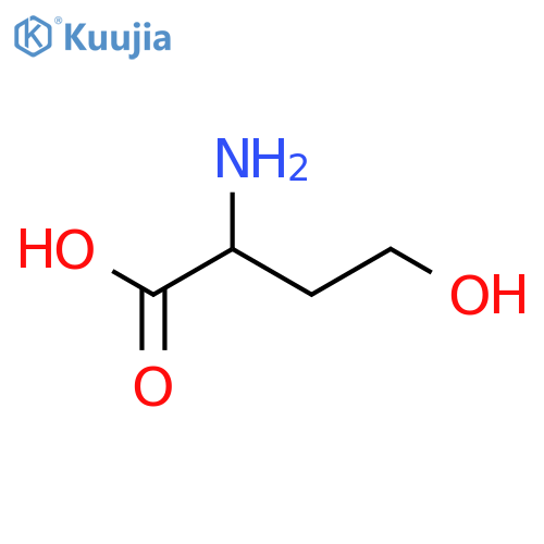 2-amino-4-hydroxybutanoic acid structure