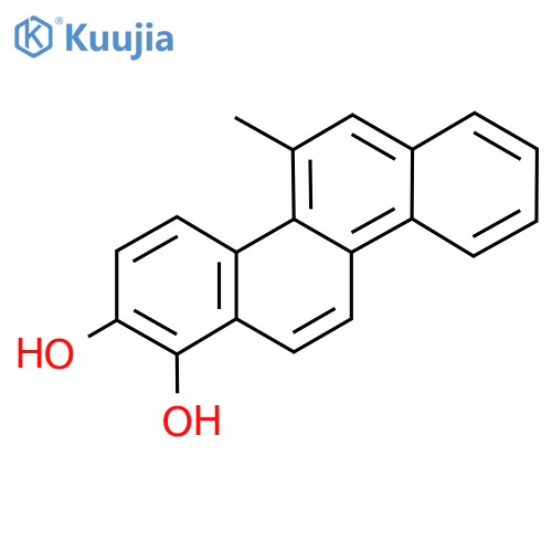 5-Methyl-1,2-chrysenediol structure