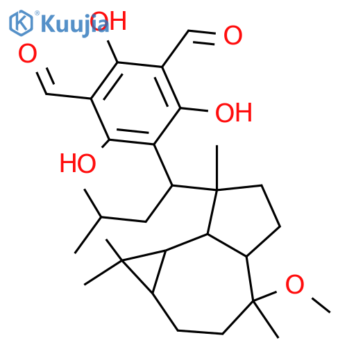 Macrocarpal B; 9'-Epimer, 10-Me ether structure
