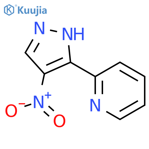 2-(4-Nitro-1H-pyrazol-3-yl)pyridine structure