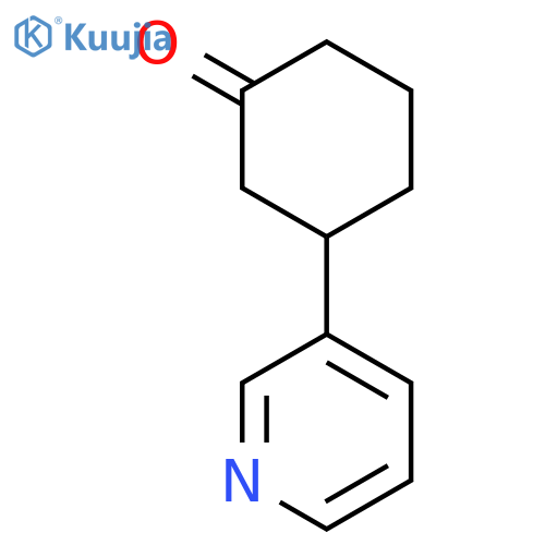 3-(Pyridin-3-yl)cyclohexanone structure
