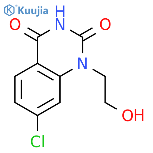 7-Chloro-1-(2-hydroxyethyl)quinazoline-2,4(1H,3H)-dione structure