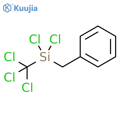 Silane, dichloro(phenylmethyl)(trichloromethyl)- structure