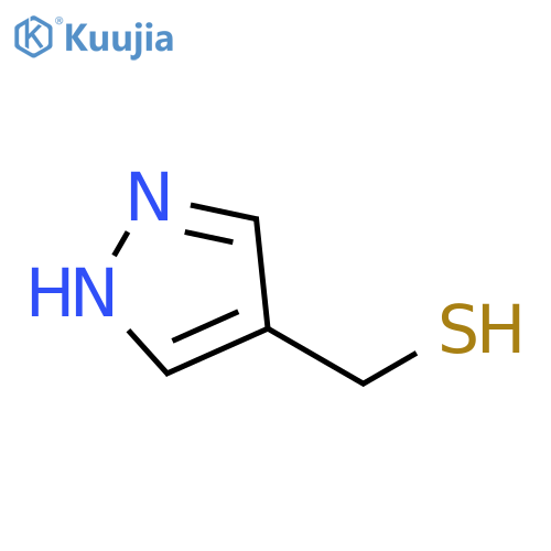 (1H-Pyrazol-4-yl)methanethiol structure