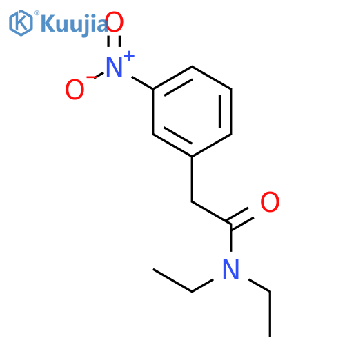 N,N-Diethyl-3-nitrobenzeneacetamide structure