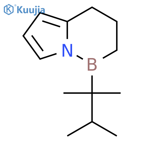 Pyrrolo[2,1-f][1,2]azaborine, 1,2,3,4-tetrahydro-1-(1,1,2-trimethylpropyl)- structure
