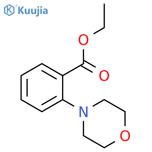 2-Morpholin-4-Yl-Benzoic Acid Ethyl Ester structure